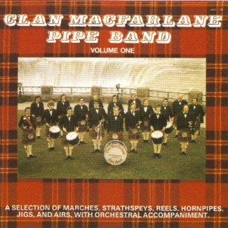 Click to listen to the Clan MacFarlane Pipe Band - 1981